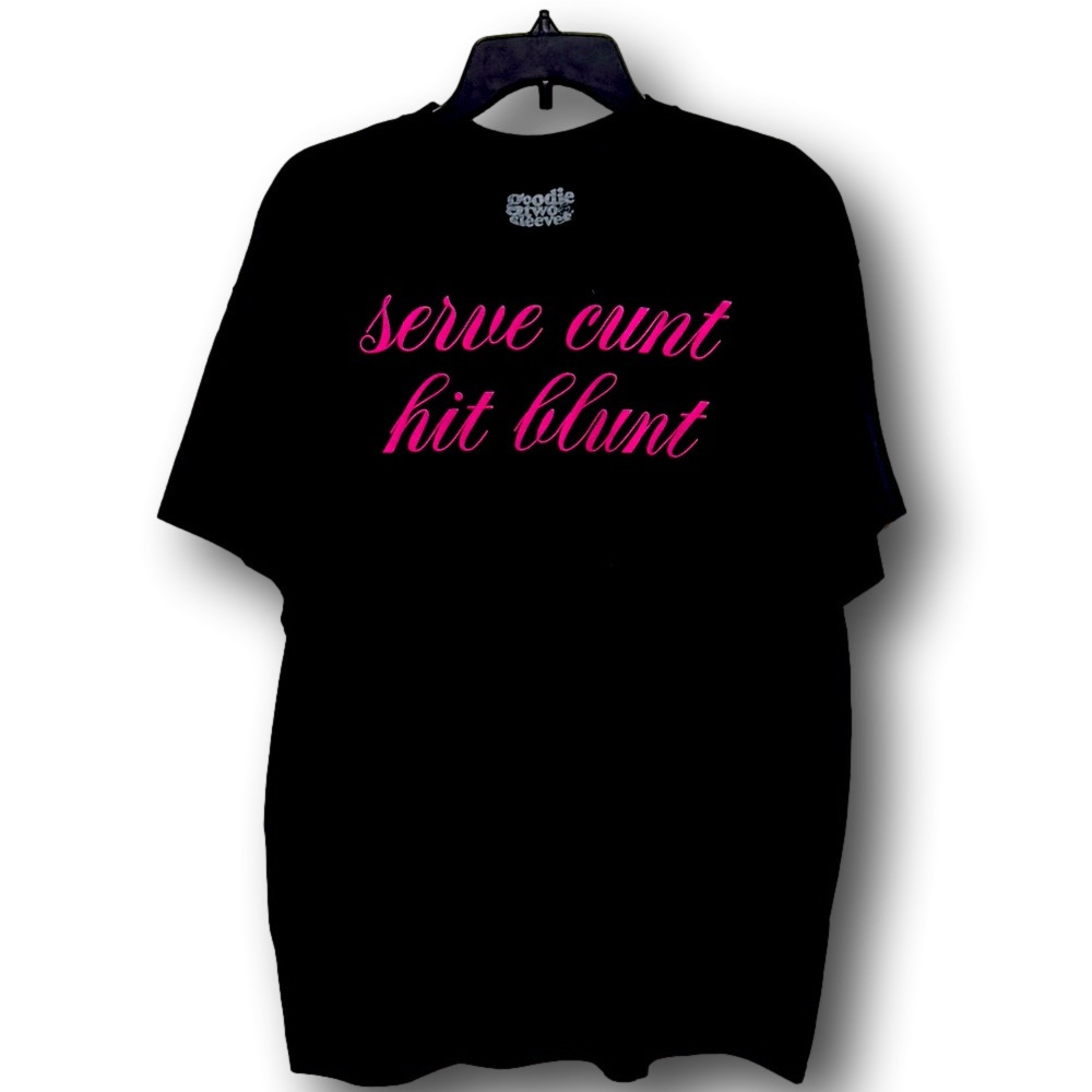 "Serve C*nt, Hit Blunt" Graphic T-Shirt - Size Extra Large XL - NWT